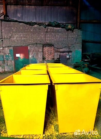 Мусорный контейнер 0.75 м3. Арт 7315