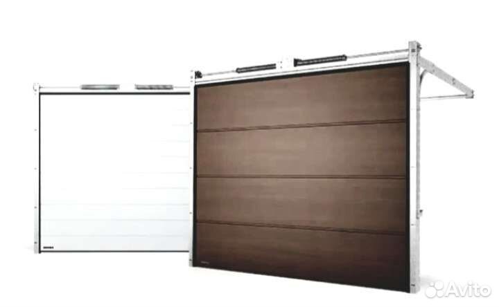 Секционные гаражные ворота