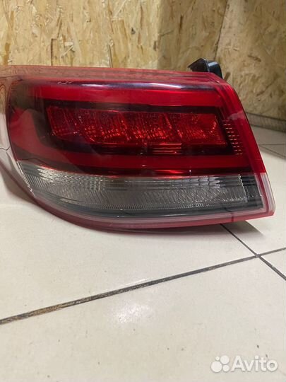Фонарь задний наружный левый Kia Optima 4 rest