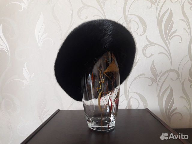 Берет норковый р.56