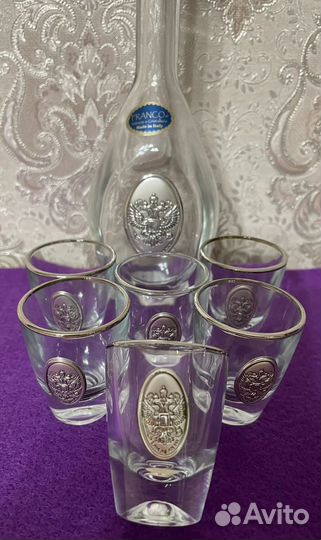 Графин с рюмками Franco, Италия