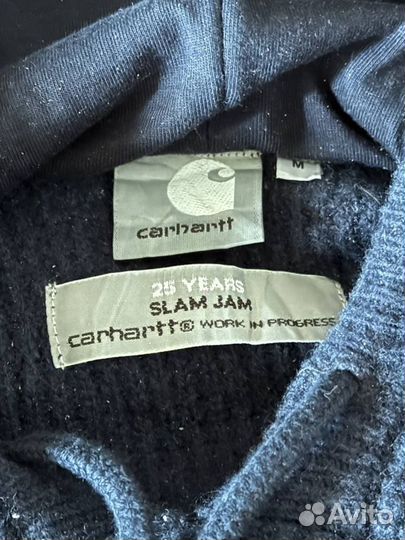 Carhartt WIP, коллаборация Slam Jam худи