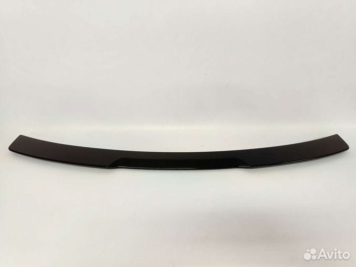 Спойлер на skoda octavia a7 черный глянец М-стиль