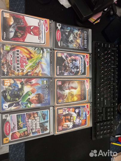 Игры/диски на psp/псп