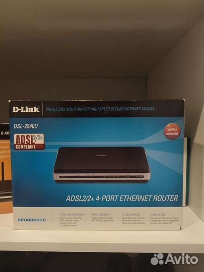 Роутеры D-Link dsl-2640u и dsl-2540u