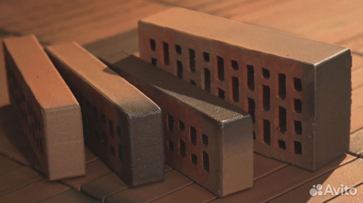 Одинарный керамический кирпич