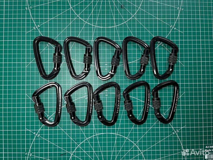 Карабины Венто с муфтой малые дюраль