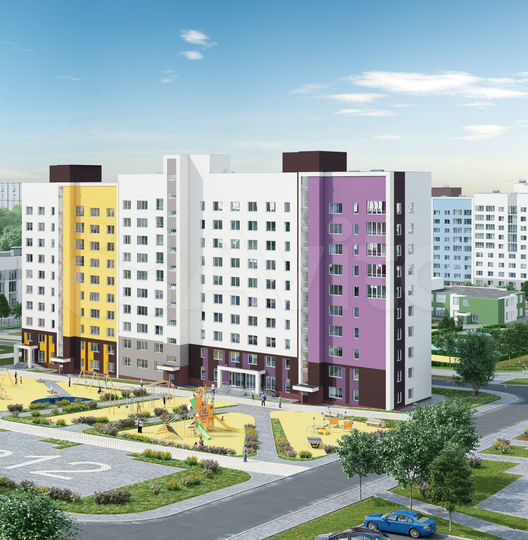 Квартира-студия, 23,3 м², 9/10 эт.