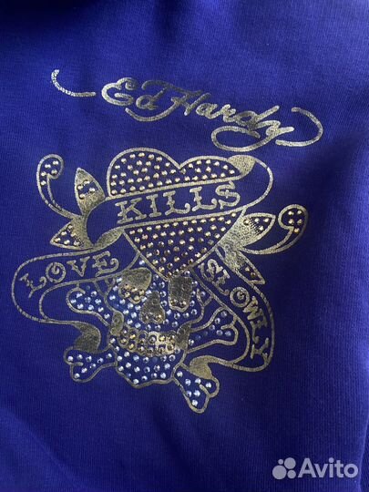 Зип худи ed hardy