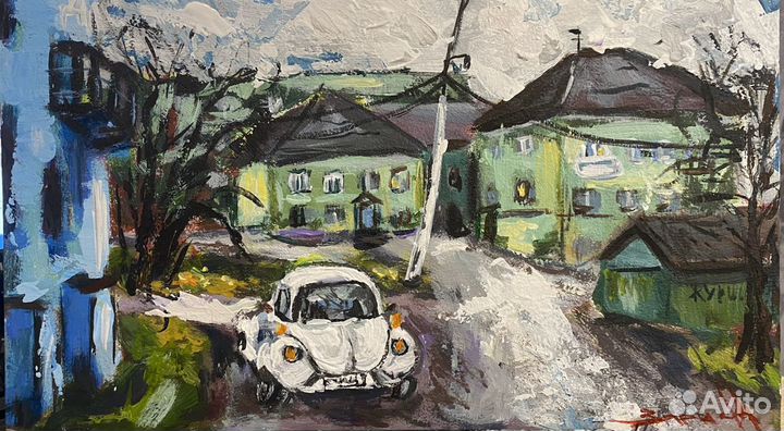 Картина 20х35 см, акрил