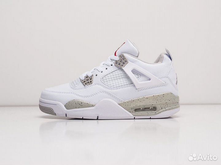 Кроссовки Air Jordan 4 Retro White Oreo (36-45)