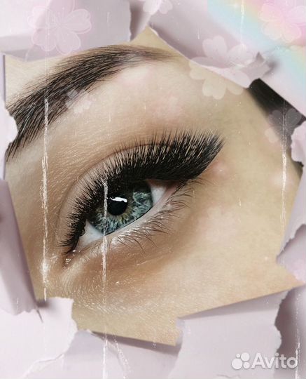 Наращивание ресниц 2D