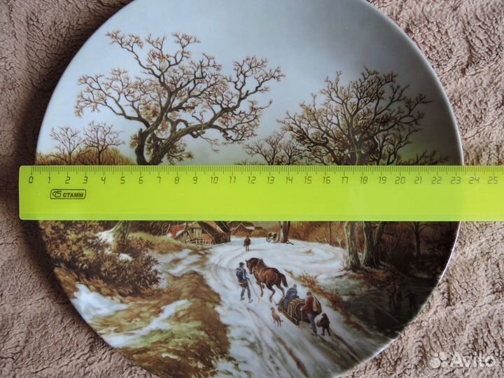 Тарелка настенная коллекционная Голландия