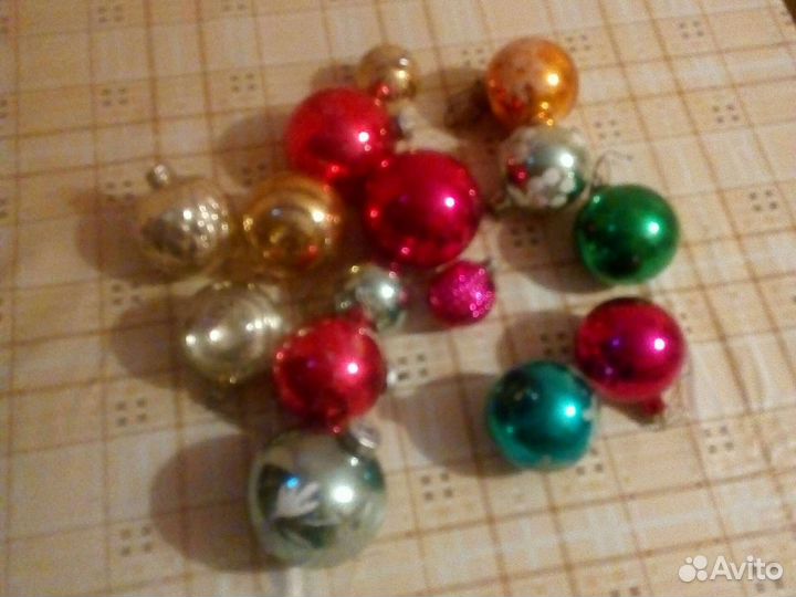 Елочные игрушки СССР