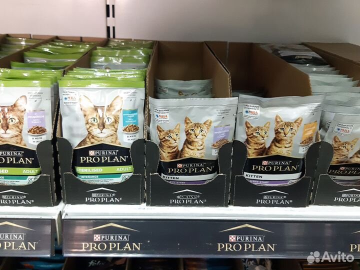 Корм для кошек проплан влажный, 85 гр