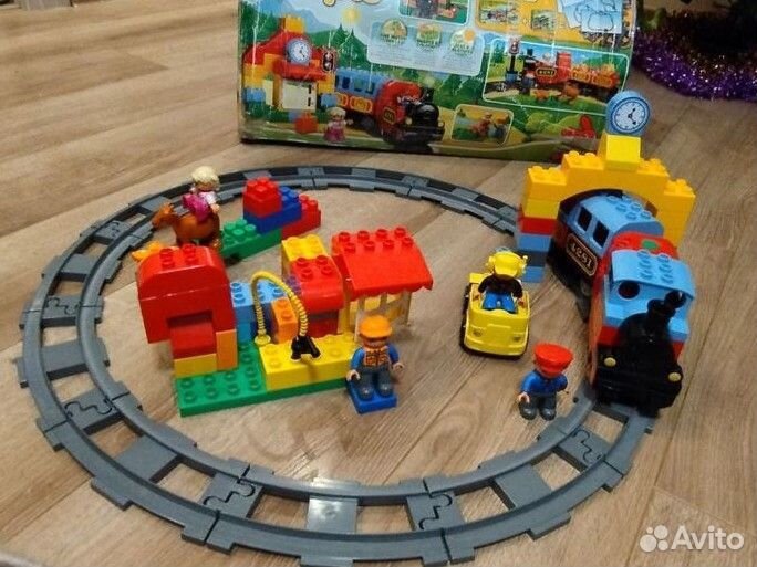 Lego duplo железная дорога