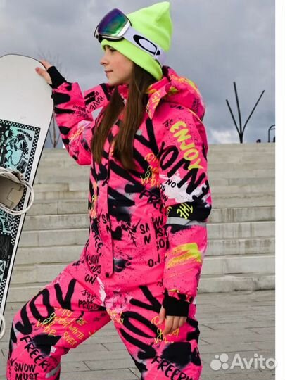 Детский лыжный комбинезон 164 новый