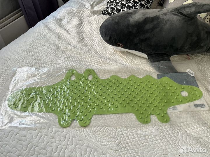Новый коврик для ванны Икеа Крокодил