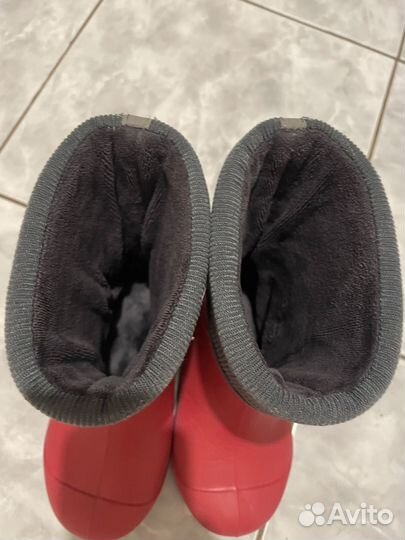 Детские резиновые сапоги 25 размер