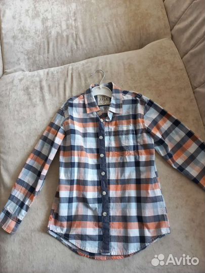 Рубашка для мальчика 122