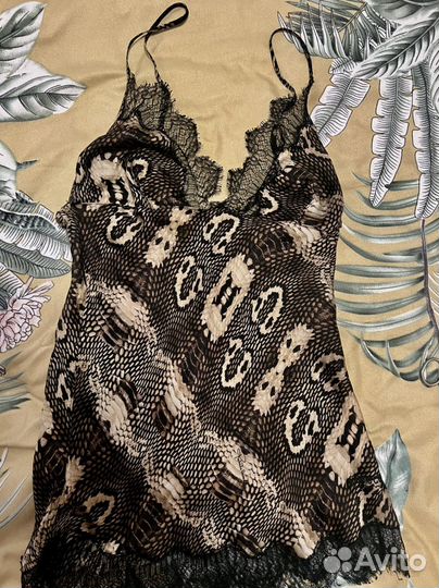 Шелковый топ roberto cavalli