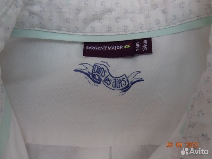 В школу рубашка 134 размер и смен ка 36 размер