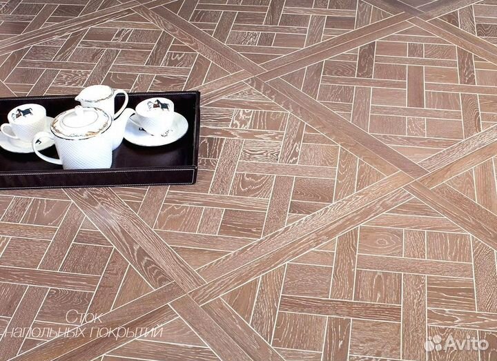 Модульный паркет дуб