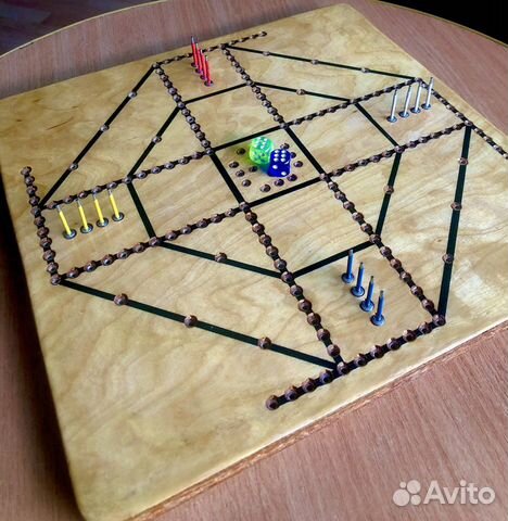 Настольная игра Крест (Парчис)