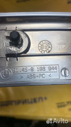 Накладка на панель BMW 5- Series E39 декоративная