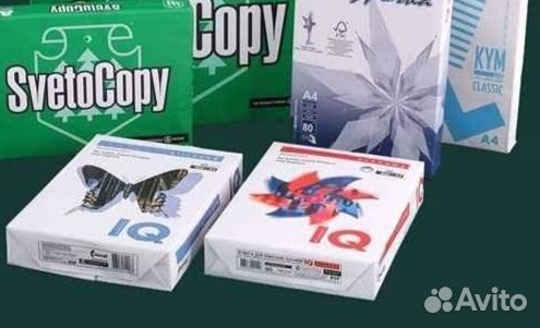 200 пачек бумаги для печати