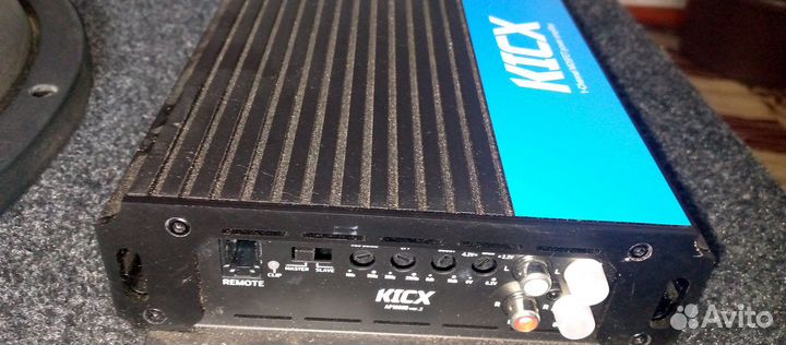 Сабвуфер и усилитель