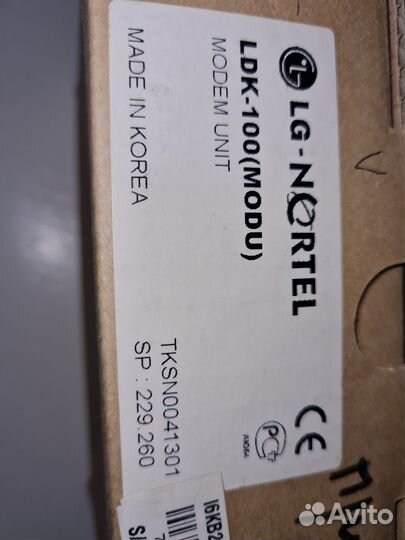 Платы атс lg-nortel