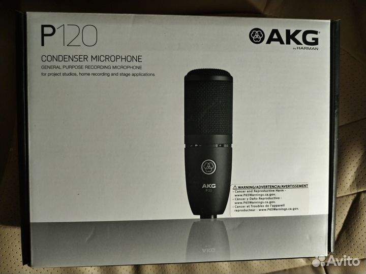 Конденсаторный микрофон AKG P120