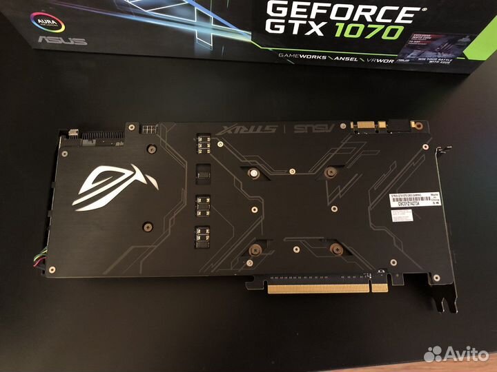Видеокарта Asus GeForce GTX 1070 strix OC