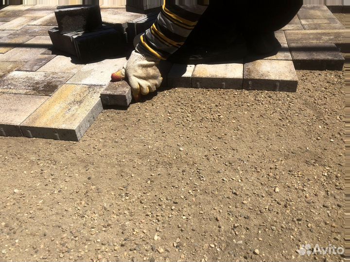 Тротуарная плитка вибропрессованная