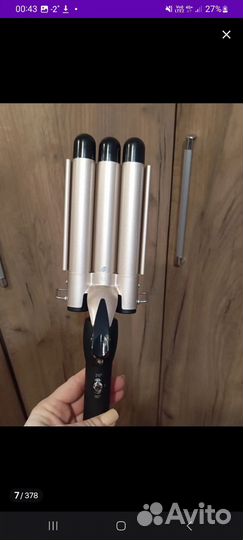 Плойка для волос волна