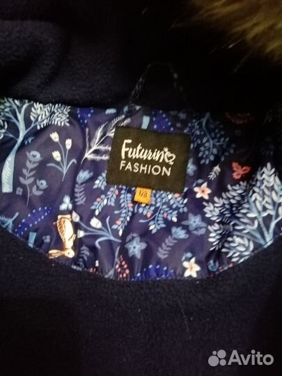 Куртка зимняя для девочки 122