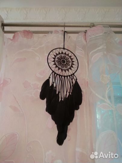 Ловец снов - индейский амулет с перьями, защита