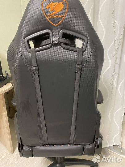 Кресло игровое Cougar Explore Black черное