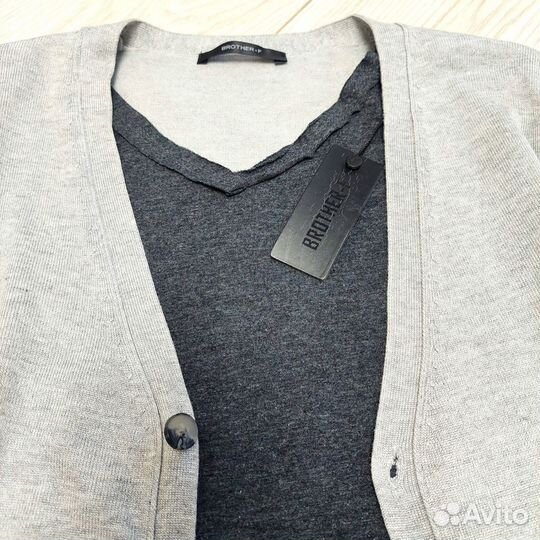 Кардиган джемпер мужской