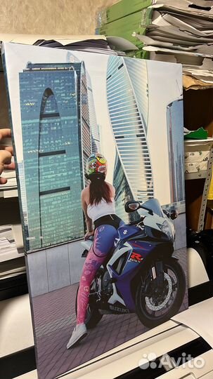 Печать картин на холсте с натяжкой на подрамник