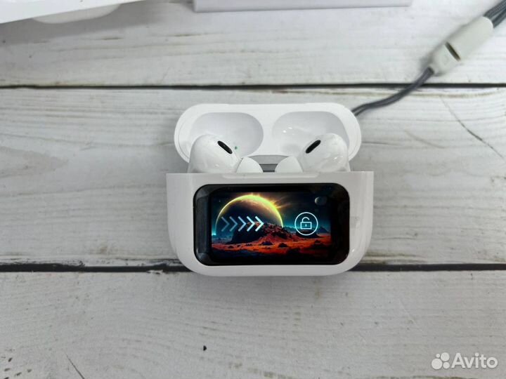 Наушники air pods pro 2 с экраном