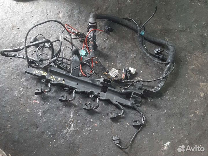 Проводка двигателя Мерседес ML 2.7 W163