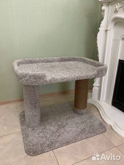 Когтеточка с лежанкой для кошек