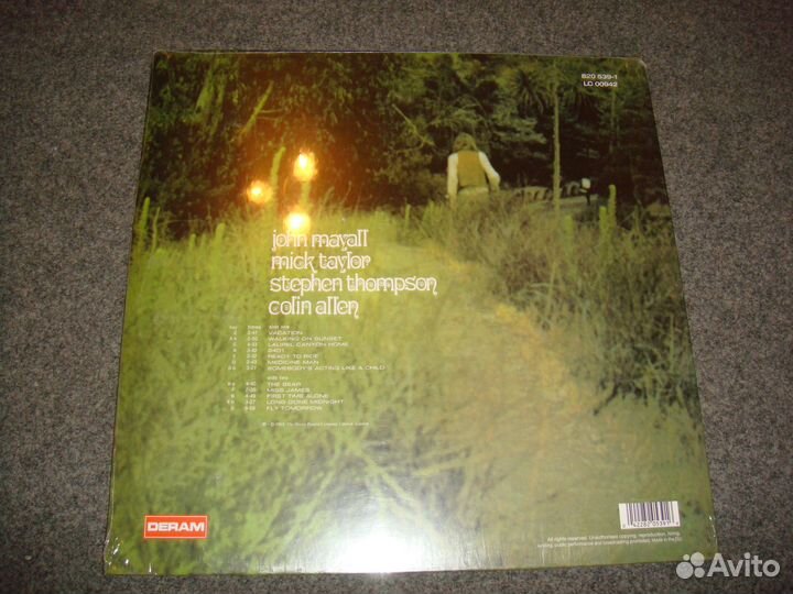 John Mayall Blues From Laurel Canyon LP 2002(new)