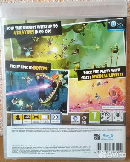 Rayman legends PS3