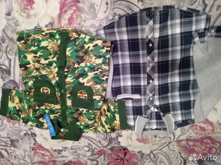 Рубашки мальчиковые