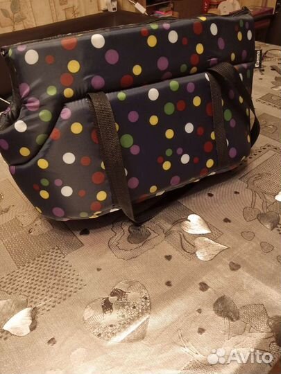 Переноска для собак мягкая