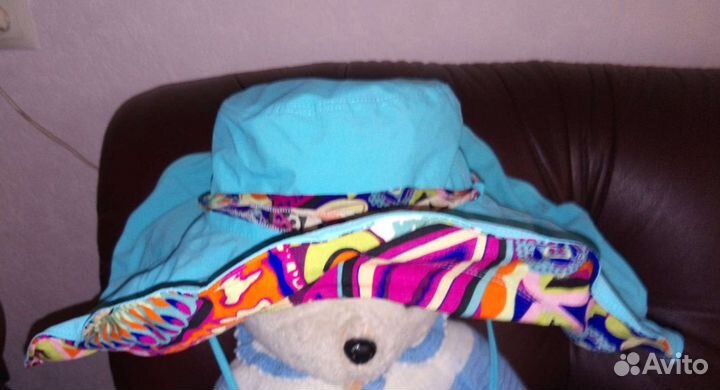 Шляпа пляжная двусторонняя, Вьетнам, хлопок 100