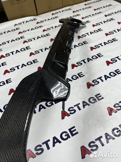 Диффузор вставка BMW G20 M Performance карбон